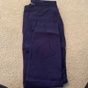 New York and Company Pull on Navy Work Pants